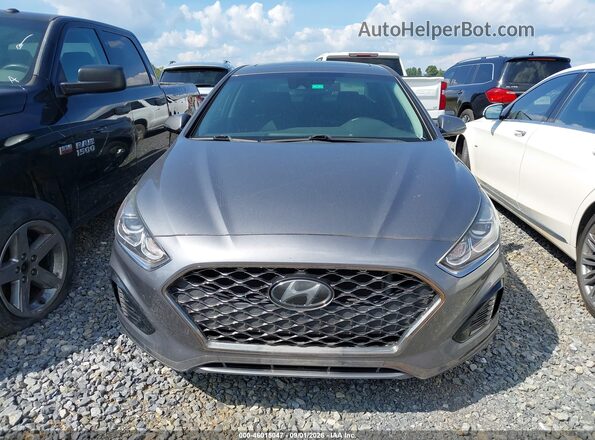 5NPE34AF7KH729545 2019 HYUNDAI SONATA Gray Вид щитка приладів