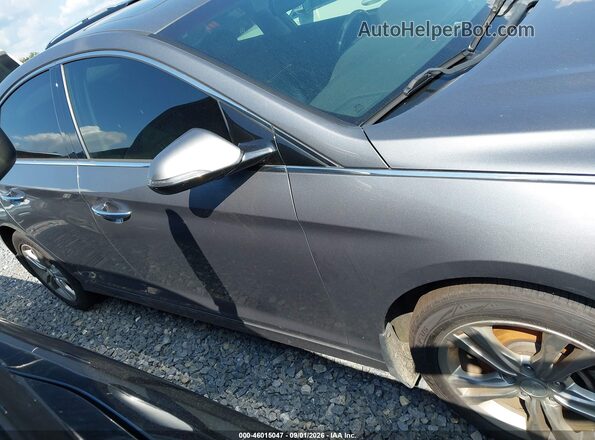5NPE34AF7KH729545 2019 HYUNDAI SONATA Gray Вид задньої частини салону