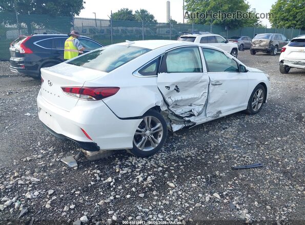 5NPE34AF7KH749326 2019 HYUNDAI SONATA White Հետևի աջ