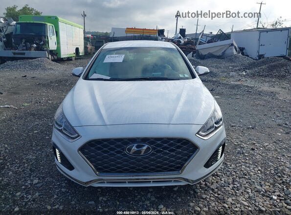 5NPE34AF7KH749326 2019 HYUNDAI SONATA White Սարքավորումների վահանակի տեսք