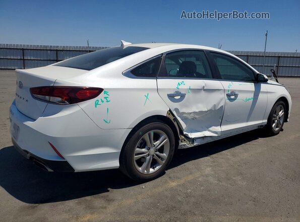 5NPE34AF7KH757653 2019 HYUNDAI SONATA White Tył prawy