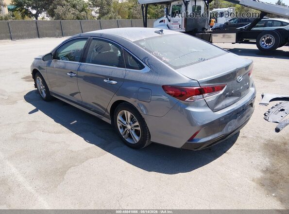 5NPE34AF7KH770273 2019 HYUNDAI SONATA Gray Tył lewy