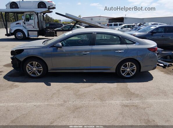 5NPE34AF7KH770273 2019 HYUNDAI SONATA Gray 