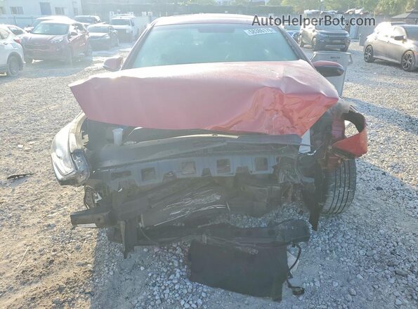 5NPE34AF7KH772461 2019 HYUNDAI SONATA Red Front view