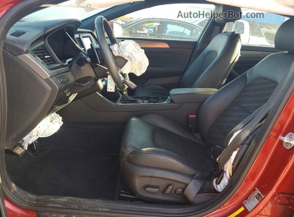 5NPE34AF7KH772461 2019 HYUNDAI SONATA Red Front interior view