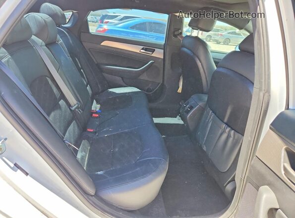 5NPE34AF7KH810836 2019 HYUNDAI SONATA White Вид задніх сидінь