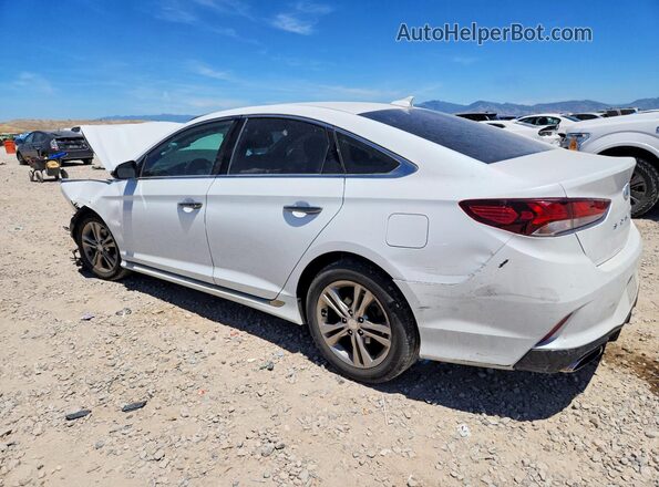 5NPE34AF7KH810836 2019 HYUNDAI SONATA White Задня ліва чверть
