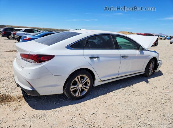 5NPE34AF7KH810836 2019 HYUNDAI SONATA White Задня права чверть