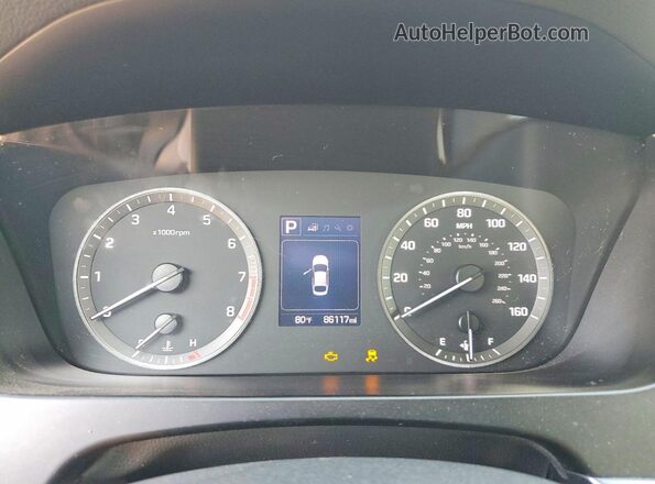 5NPE34AF8GH266757 2016 HYUNDAI SONATA Black Սարքավորումների վահանակի տեսք