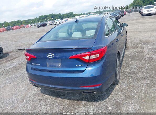 5NPE34AF8GH300163 2016 HYUNDAI SONATA Blue 