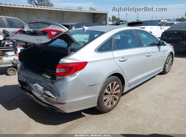 5NPE34AF8GH330120 2016 HYUNDAI SONATA Silver უკანა მარჯვენა
