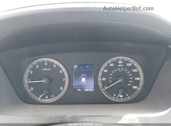5NPE34AF8GH330120 2016 HYUNDAI SONATA Silver უკანა სავარძლების ხედი