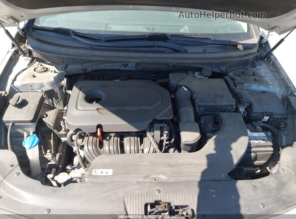 5NPE34AF8GH330120 2016 HYUNDAI SONATA Silver უკანა ხედი