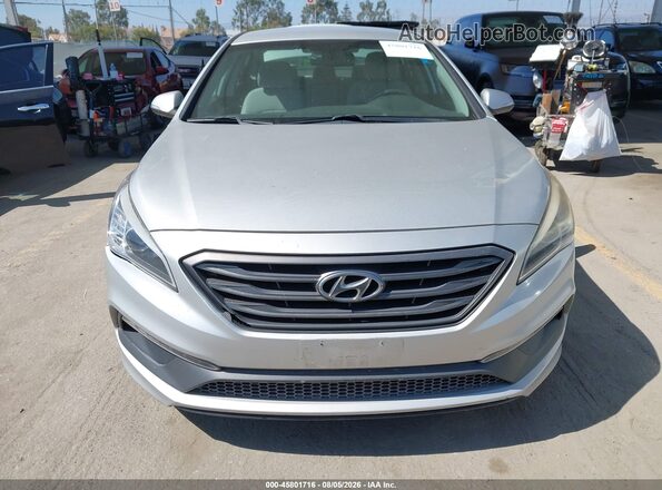 5NPE34AF8GH330120 2016 HYUNDAI SONATA Silver ხელსაწყოთა პანელის ხედი