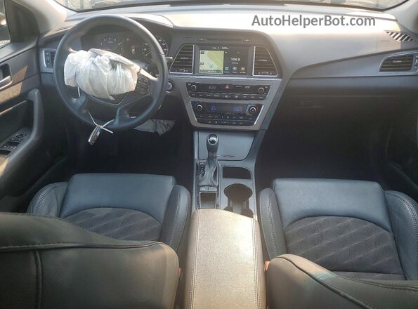 5NPE34AF8GH336368 2016 HYUNDAI SONATA Black Dashboard view