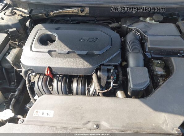 5NPE34AF8GH398689 2016 HYUNDAI SONATA Black Vista trasera