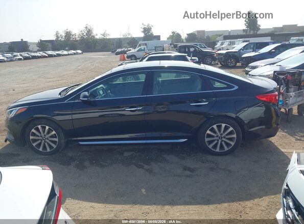 5NPE34AF8GH398689 2016 HYUNDAI SONATA Black Vista interior de 360 grados