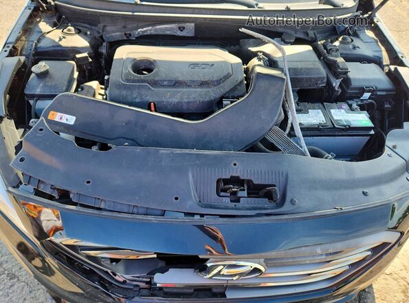5NPE34AF8GH411344 2016 HYUNDAI SONATA Black უკანა სალონის ხედი