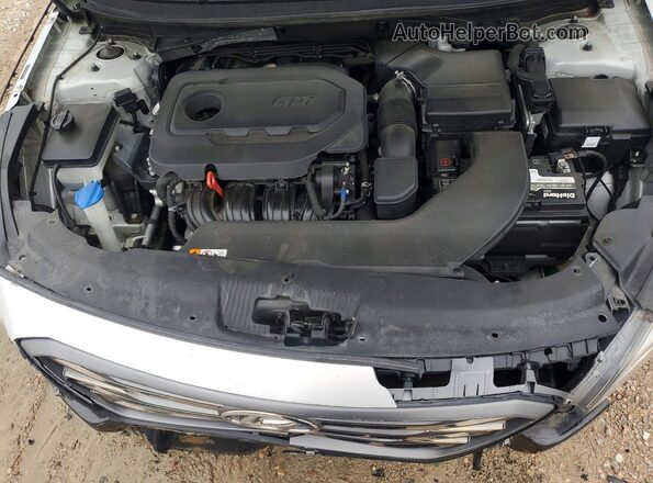 5NPE34AF8HH460187 2017 HYUNDAI SONATA Silver Widok wnętrza z tyłu