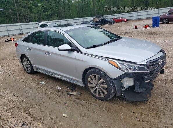 5NPE34AF8HH460187 2017 HYUNDAI SONATA Silver Przód prawy