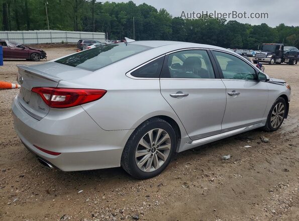 5NPE34AF8HH460187 2017 HYUNDAI SONATA Silver Tył prawy