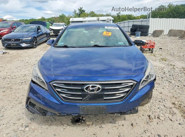 5NPE34AF8HH511347 2017 HYUNDAI SONATA Blue Սալոնի 360 աստիճան տեսք