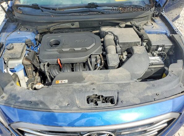 5NPE34AF8HH511347 2017 HYUNDAI SONATA Blue 