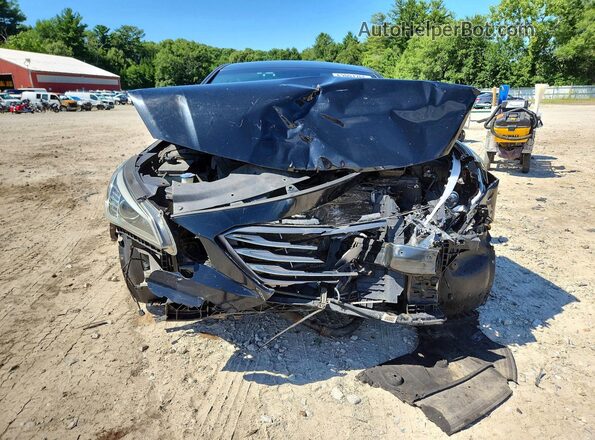 5NPE34AF8HH528066 2017 HYUNDAI SONATA Black Вид спереду