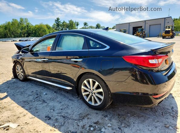 5NPE34AF8HH528066 2017 HYUNDAI SONATA Black Задня ліва чверть