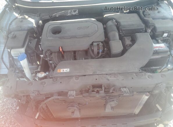 5NPE34AF8HH545840 2017 HYUNDAI SONATA Silver Vista interior trasera