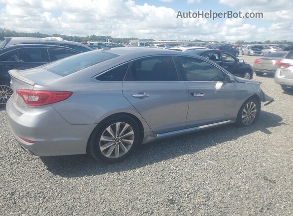5NPE34AF8HH545840 2017 HYUNDAI SONATA Silver Trasero derecho