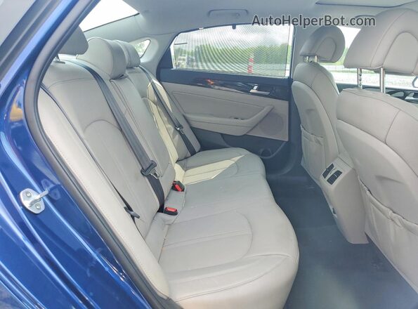 5NPE34AF8HH550553 2017 HYUNDAI SONATA Blue Widok tylnych siedzeń