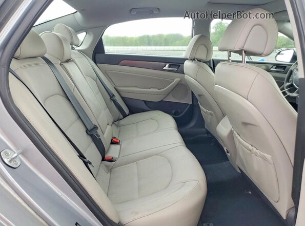 5NPE34AF8HH565540 2017 HYUNDAI SONATA Gray Հետևի նստատեղերի տեսք