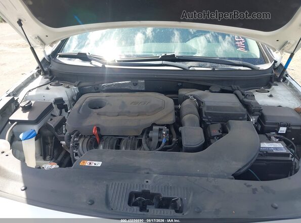 5NPE34AF8HH584329 2017 HYUNDAI SONATA Белый Вид сзади