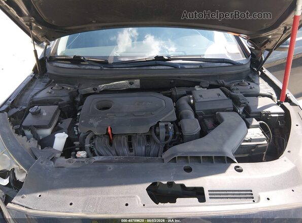 5NPE34AF8JH642977 2018 HYUNDAI SONATA Black Rear view