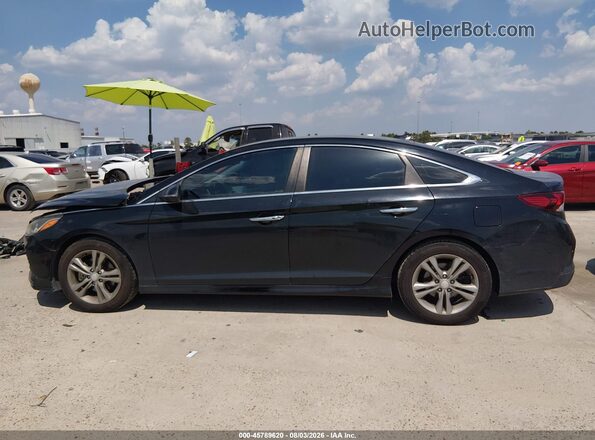 5NPE34AF8JH642977 2018 HYUNDAI SONATA Black 360 interior view