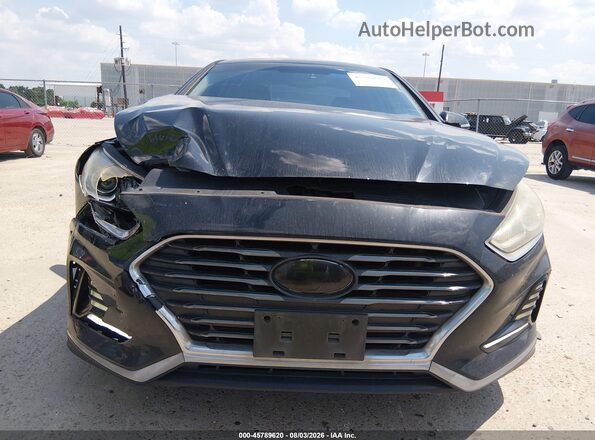 5NPE34AF8JH642977 2018 HYUNDAI SONATA Black Instrument cluster view