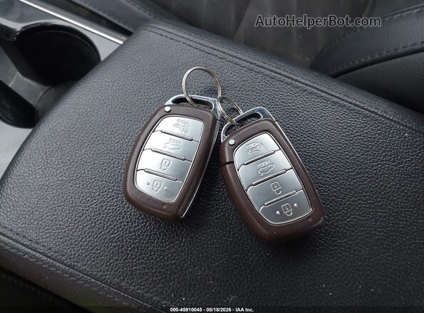 5NPE34AF8JH664171 2018 HYUNDAI SONATA Black წინა პანელის ხედი