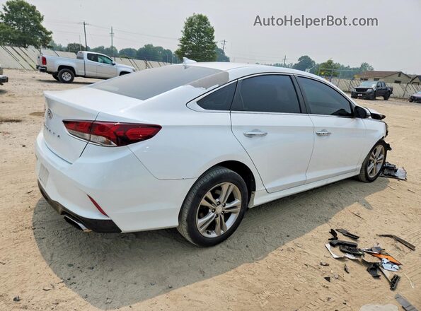 5NPE34AF8JH683268 2018 HYUNDAI SONATA White Հետևի աջ