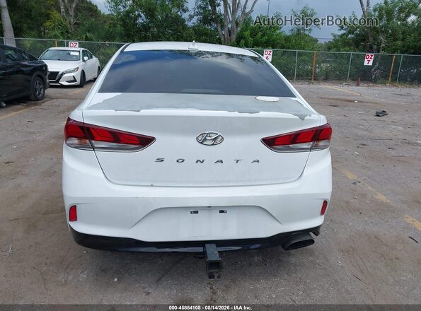 5NPE34AF8JH684579 2018 HYUNDAI SONATA White 