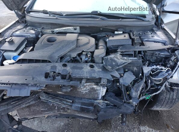 5NPE34AF8JH692763 2018 HYUNDAI SONATA Серебряный Вид задней части салона