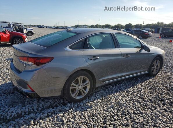 5NPE34AF8KH770475 2019 HYUNDAI SONATA Gray Задня права чверть