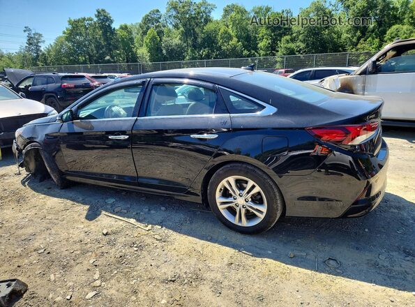 5NPE34AF8KH778947 2019 HYUNDAI SONATA Black Задня ліва чверть
