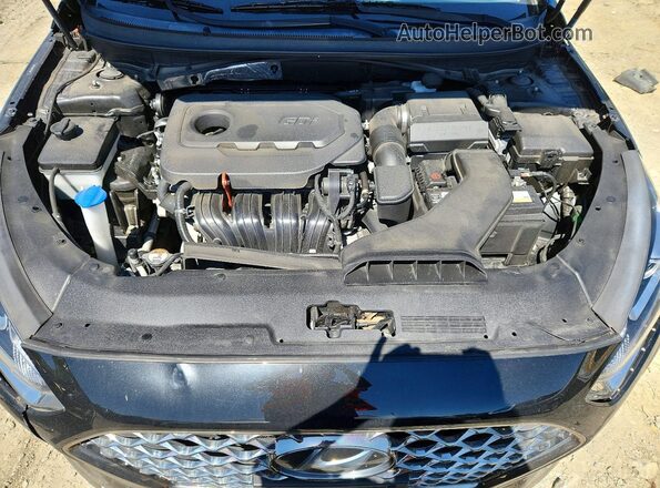 5NPE34AF8KH778947 2019 HYUNDAI SONATA Black Вид задньої частини салону
