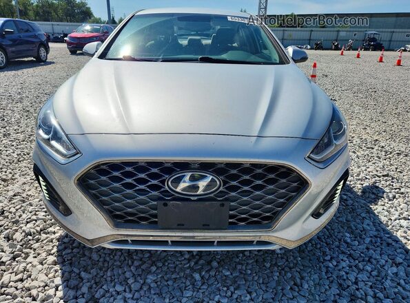 5NPE34AF8KH800848 2019 HYUNDAI SONATA Silver Դիմացի տեսք