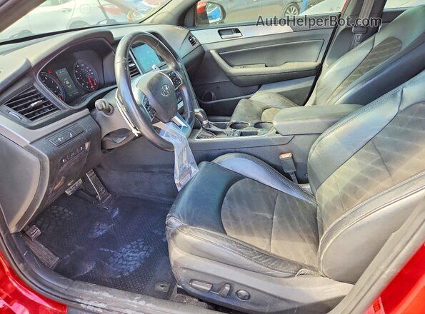 5NPE34AF8KH820680 2019 HYUNDAI SONATA Red 