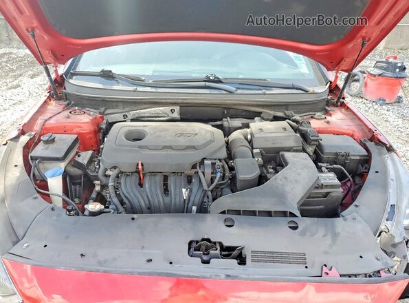 5NPE34AF8KH820680 2019 HYUNDAI SONATA Red 