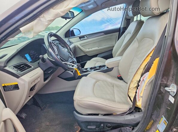 5NPE34AF9GH286077 2016 HYUNDAI SONATA Gray Սալոնի դիմացի տեսք