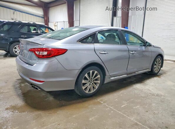 5NPE34AF9GH380489 2016 HYUNDAI SONATA Серебряный Задняя правая четверть