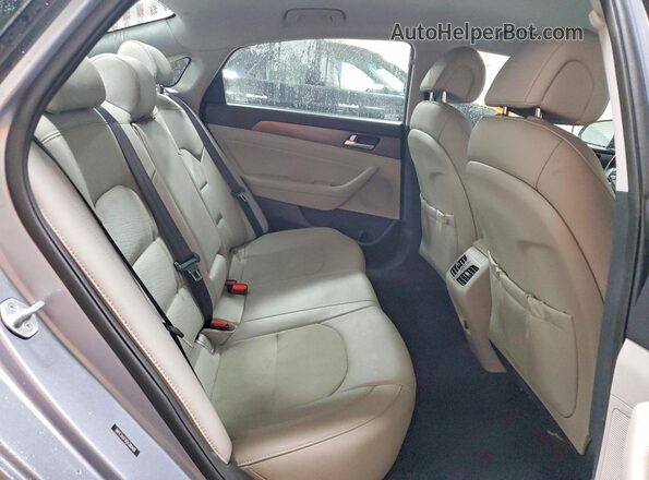5NPE34AF9GH380489 2016 HYUNDAI SONATA Серебряный Вид задних сидений